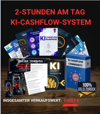 KI Cashflow ChatGPT zum Geld verdienen von Zuhuase